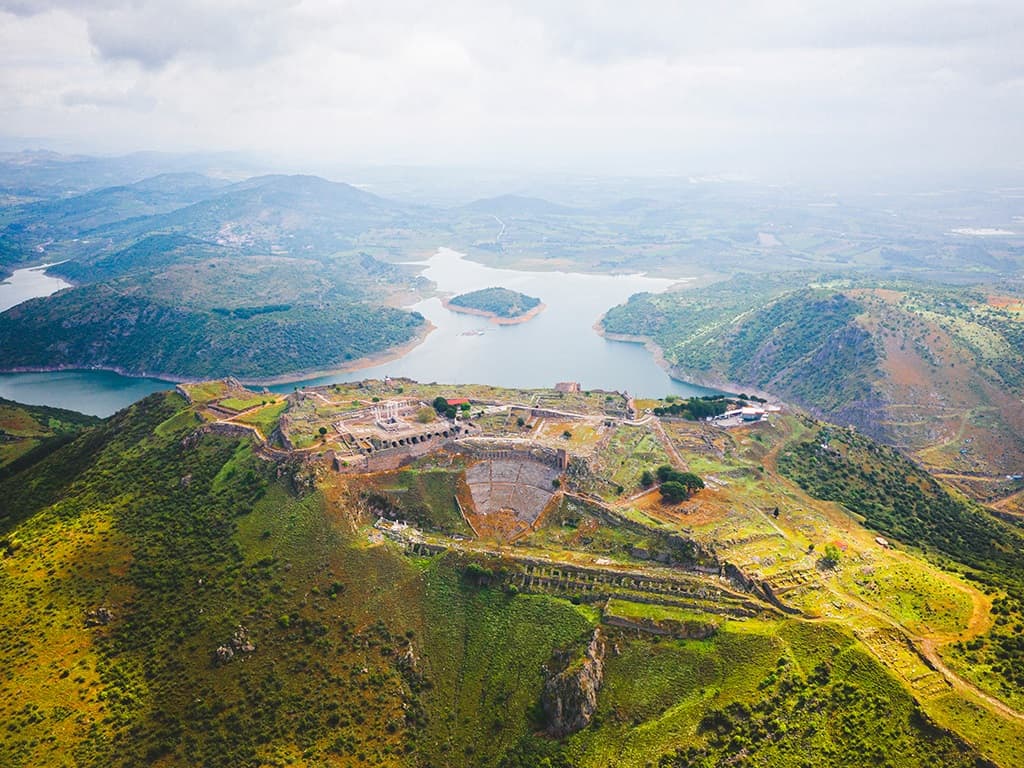 Bergama (Pergamon) Akropolisi antik kenti