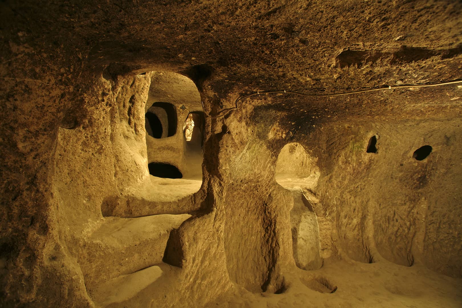 Kaymaklı Yeraltı Şehri antik kenti