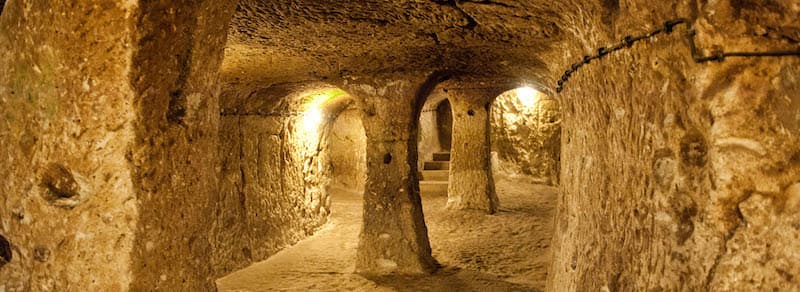 Derinkuyu Yeraltı Şehri antik kenti